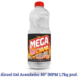 ALCOOL GEL 80 ACENDEDOR           (FR COM1.7LTS) em Monte Verde MG