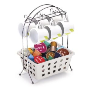 ARTHI - PORTA XICARAS E CAPSULAS CROMADO em Monte Verde MG