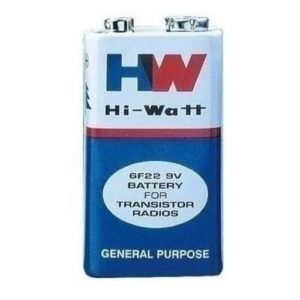 BATERIA HW HI-WATT 9V