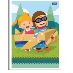 CADERNO 01X1 BROCH C.FLEX 096F  (55306) em Monte Verde MG