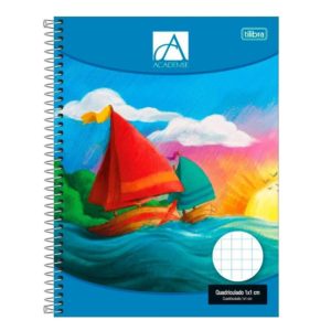 CADERNO 01X1 QUADRICULADO UNIV. 96 FOLHAS em Monte Verde MG