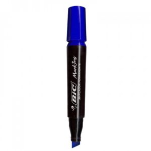 CANETA MARCADOR PERMAN BIC AZUL
