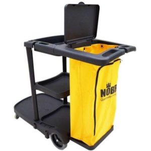 CARRO FUNCIONAL PRETO ALTA CApaC. (COM TAMPA E BOLSA AMARELA) em Monte Verde MG