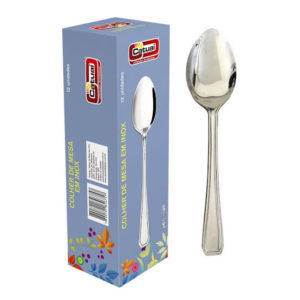 CATUAI - COLHER DE MESA EM INOX (CX COM12) em Monte Verde MG