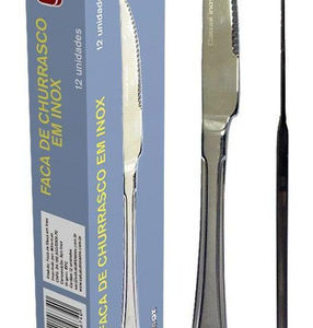 CATUAI - FACA DE CHURRASCO EM INOX (CX COM12) em Monte Verde MG