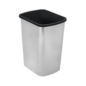 CESTO PARA LIXO 10 LTS PLÁSTICO (TIPO INOX) em Monte Verde MG