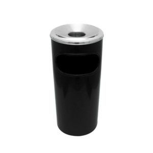 CINZEIRO TUBO PLÁSTICO C6 PRETA