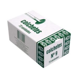 COLCHETE LATONADOS N.09 (CX COM72) em Monte Verde MG