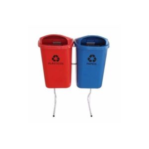 CONJUNTO PARA COLETA SELETIVA DE 40L COM 02 CESTOS em Monte Verde MG