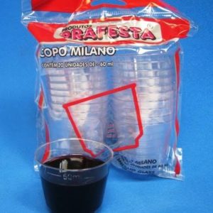 COPO ACRÍLICO MILANO 60ML (PCT COM20)