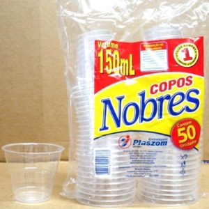 COPO CRISTAL  PLASZON NOBRE   150 ML (PCT COM 50) em Monte Verde MG