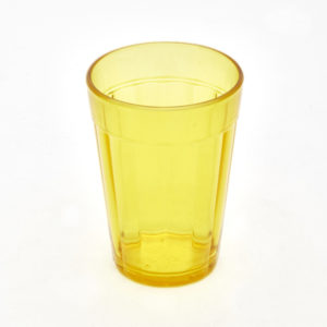 COPO DE VIDRO AMARELO - PC