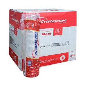 COPO PP 330 ML CRISTALCOPO (PCT COM050) (CX COM1000) em Monte Verde MG