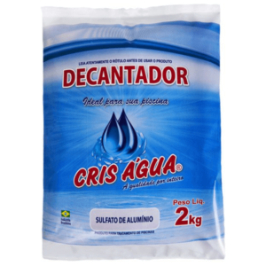 CRIS AGUA SULFATO DE ALUMINIO - DECANTADOR (PCT C/02KG)