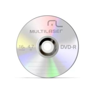 DVD-R GRAVAVEL  120MIN 4.7G 16/8X em Monte Verde MG