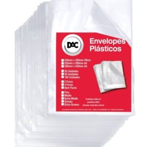 ENVELOPE ENDEREC. CARGA PLÁSTICO TP 235X132MM (40441)