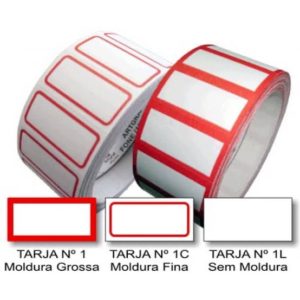 ETIQUETA 1L 23X12MM (RL COM1000) em Monte Verde MG