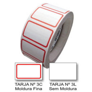 ETIQUETA 3L 30X40MM (RL COM 250) em Monte Verde MG