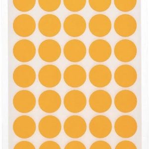 ETIQUETA REDONDA AMARELO 15MM (PCT COM210) (53313) em Monte Verde MG