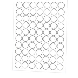 ETIQUETA REDONDA TRANS   15MM (PCT COM210) (52525) em Monte Verde MG