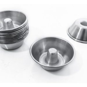 FORMA *ALUMÍNIO MINI PUDIM N°01 6,7X4,4X2,2 (PCT COM12)