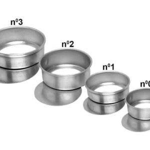 FORMA *ALUMÍNIO PÃO DE MEL FUNDO FALSO N°02 (PCT COM12) em Monte Verde MG