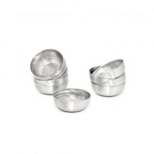 FORMA *ALUMÍNIO PÃO DE QUEIJO N°00 5,2X3,2X2,0 (PCT COM12)