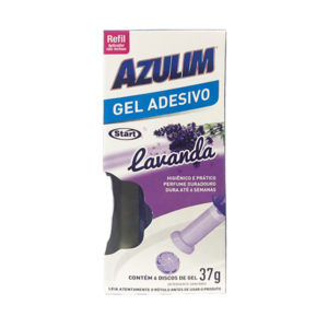 GEL ADESIVO AZULIM REFIL LAVANDA START 37G