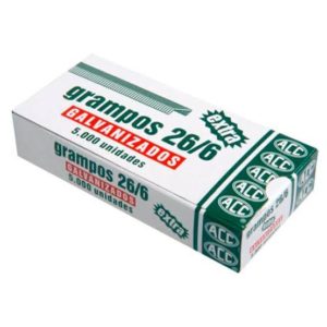 GRAMPO 26/6 MÉDIO GALV (CX COM5000) (27892)