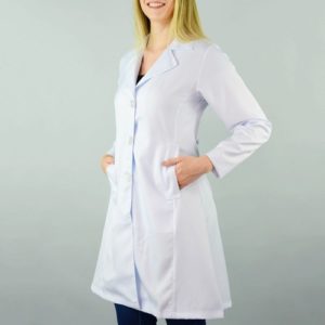 JALECO TECIDO FEMI. BRANCO GG