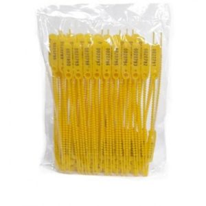 LACRE PARA MALOTE 16CM AMAR (PCT COM100)(39679)