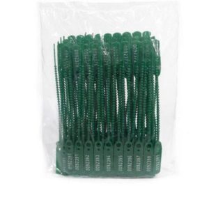 LACRE PARA MALOTE 16CM VERD (PCT COM100)(39680)