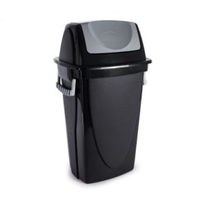 CESTO PARA LIXO COM TAMPA BASC ECOB 045 LTS  PR em Monte Verde MG