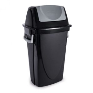 CESTO PARA LIXO COM TAMPA BASC ECOB 058 LTS  PR em Monte Verde MG