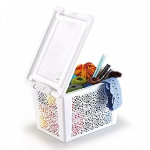 MONTE LIBANO - CAIXA MANDALA COM TRAVAS 8,5L BRANCA em Monte Verde MG