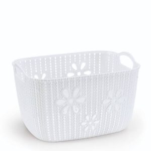 MONTE LIBANO - CESTA FLORAL BRANCA 3,7LTS em Monte Verde MG