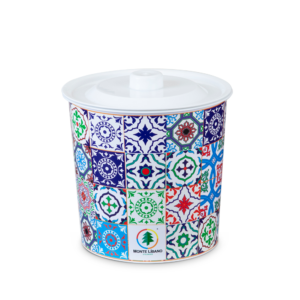 MONTE LIBANO - LIXEIRA REDONDA AZULEJOS