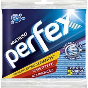 PANO PARA LIMPEZA MULTIUSO PERFEX (COM 5 UNID)