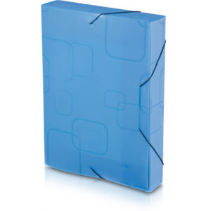 PASTA COM ABA PLÁSTICO 4CM AZUL DELLO em Monte Verde MG