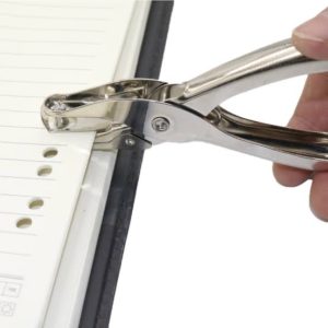 PERFURADOR DE PAPEL METAL 1F PEQUENO 10F GENIAL (040495) em Monte Verde MG