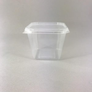 POTE QUADRADO 150ML COM TAMPA (PCT COM 20) em Monte Verde MG