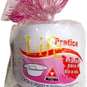 PRATO DE ISOPOR MEIWA M15F 15CM COM30 PARASOB CALDA (CX COM24 PCT)