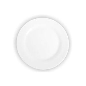 PRATO VIDRO BR RASO 24CM REFEI  OPALINE em Monte Verde MG