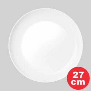 PRATO VIDRO BR RETA 27CM KILO   OPALINE em Monte Verde MG