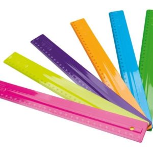 REGUA DELLO 30CM COLORIDA (46344) em Monte Verde MG