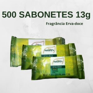 SABONETE MINI 13G NATURYS (CX COM500) em Monte Verde MG