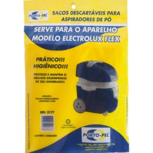 SACO PARA ASPIRADOR DE PO ELETROLUX FLEX (03UNID)
