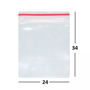 SAKKO ZIP N.10 24.0X34.0 (PCT COM100) REF:6063