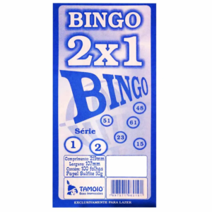 TALÃO TAMOIO PARA BINGO