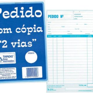 TALÃO TAMOIO PARA PEDIDO 2V 108X155 REF:1007 25X2 em Monte Verde MG